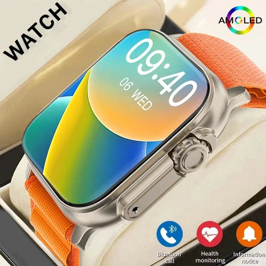 Stylish Smartwatch with Heart Monitor