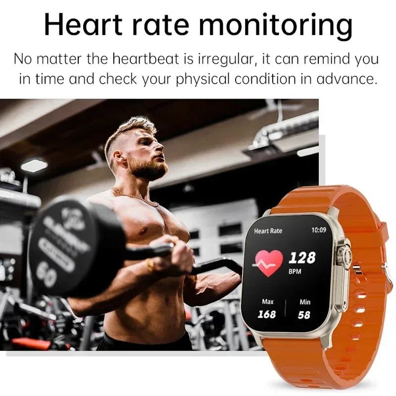 Stylish Smartwatch with Heart Monitor