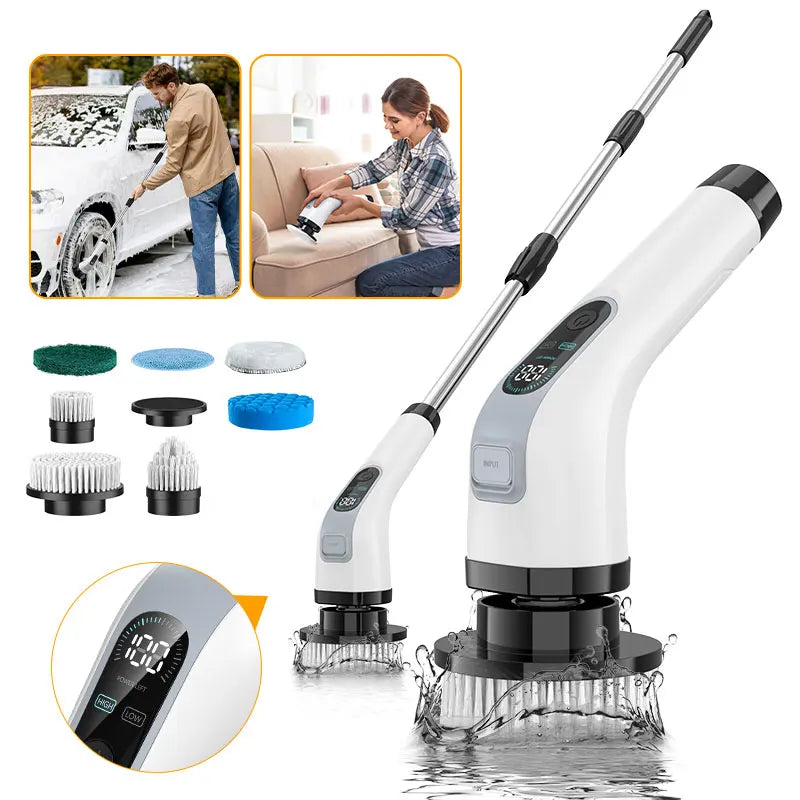 Effortless Spin Scrubber