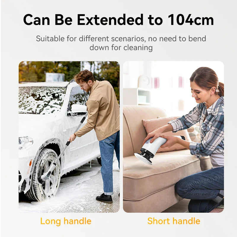 Effortless Spin Scrubber